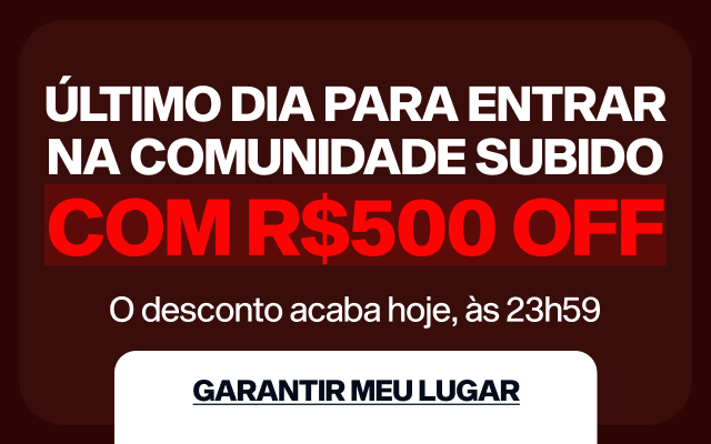 Banner - Comunidade Subido de Tráfego